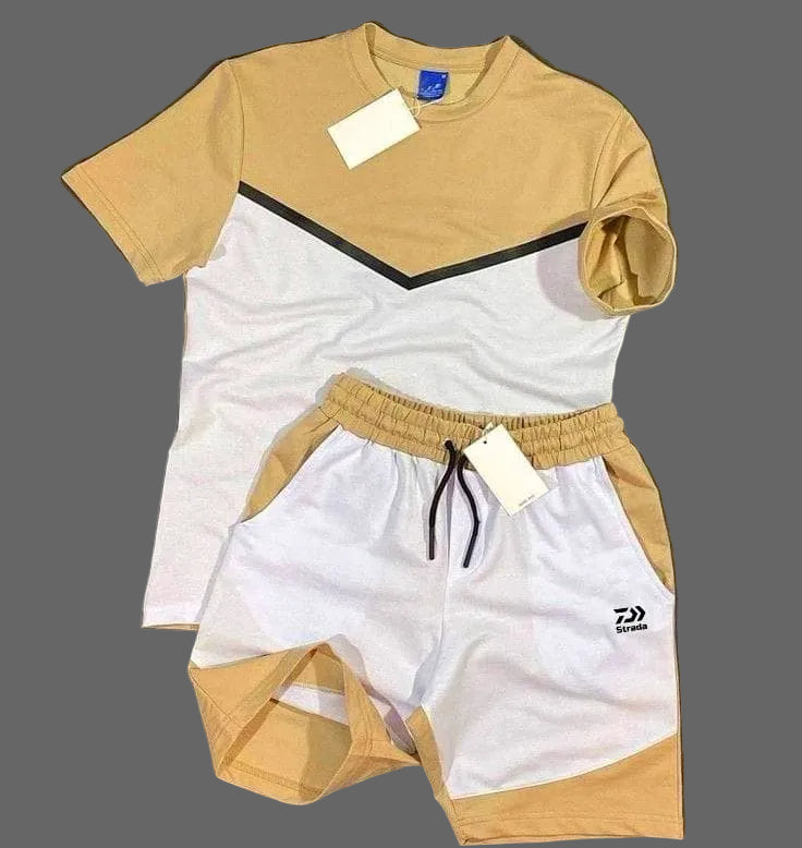 Tenue Sport Bicolore – T-shirt & Short