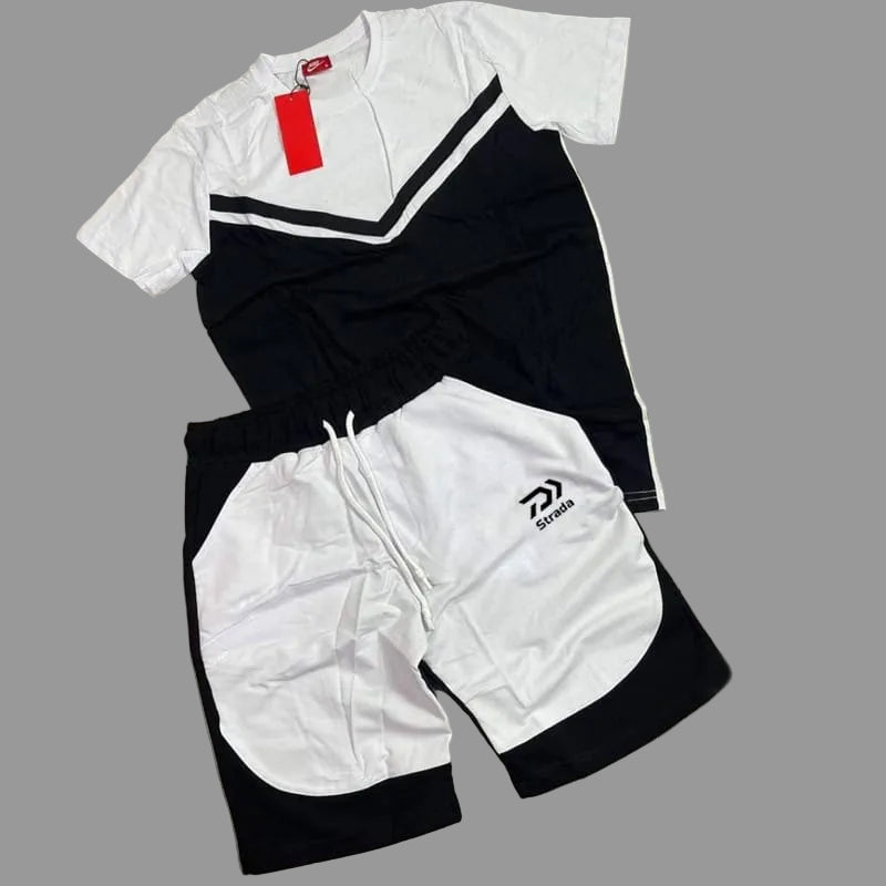 Tenue Sport Bicolore – T-shirt & Short