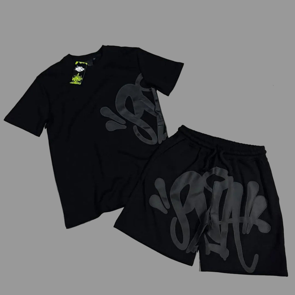 Tenue Imprimée Graffiti (T-shirt + Short)