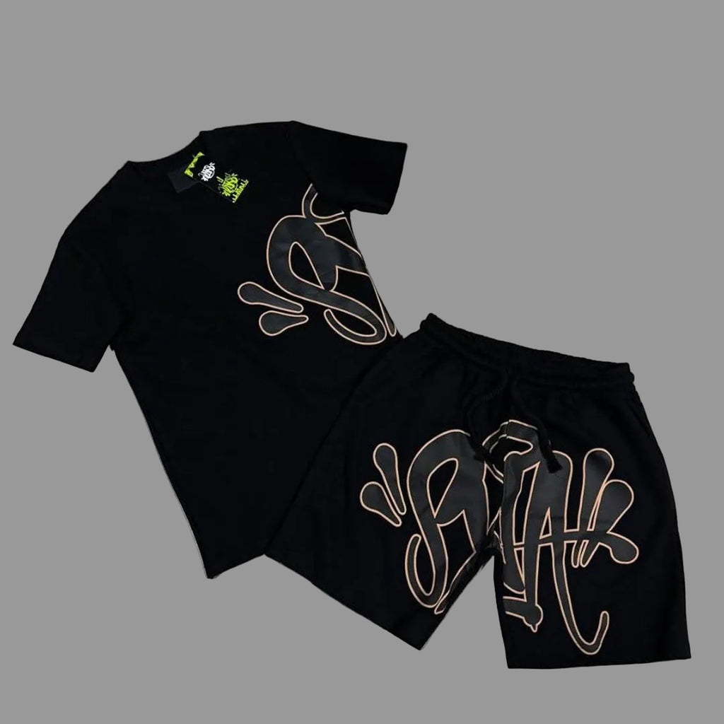 Tenue Imprimée Graffiti (T-shirt + Short)