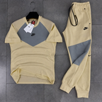 Tenue sport chic beige, sans logo Strada en bas de l'image