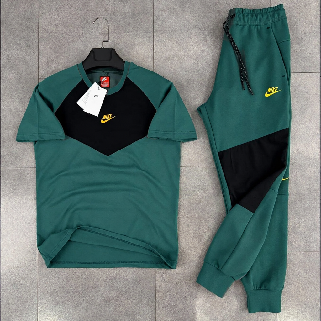 Tenue sport chic verte, sans logo Strada en bas de l'image