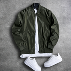 Veste sport chic verte sans logo