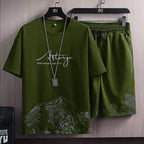 Tenue Sport Homme - T-shirt & Short (Coton)