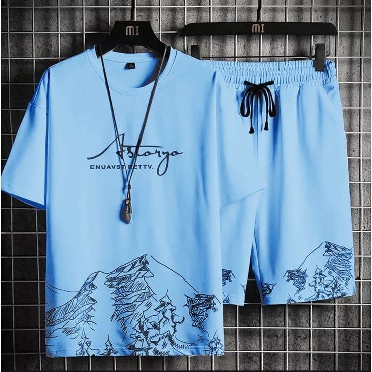 Tenue Sport Homme - T-shirt & Short (Coton)
