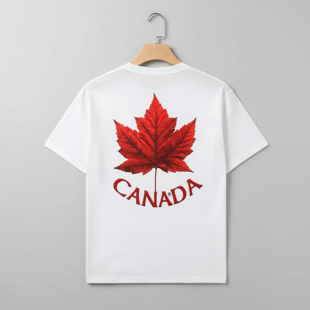 Pull Sport Canada - Blanc fond gris clair