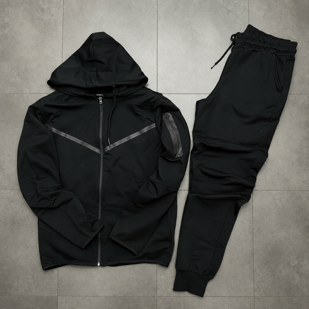 Survêtement noir sans logos Nike