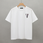 T-shirt blanc face