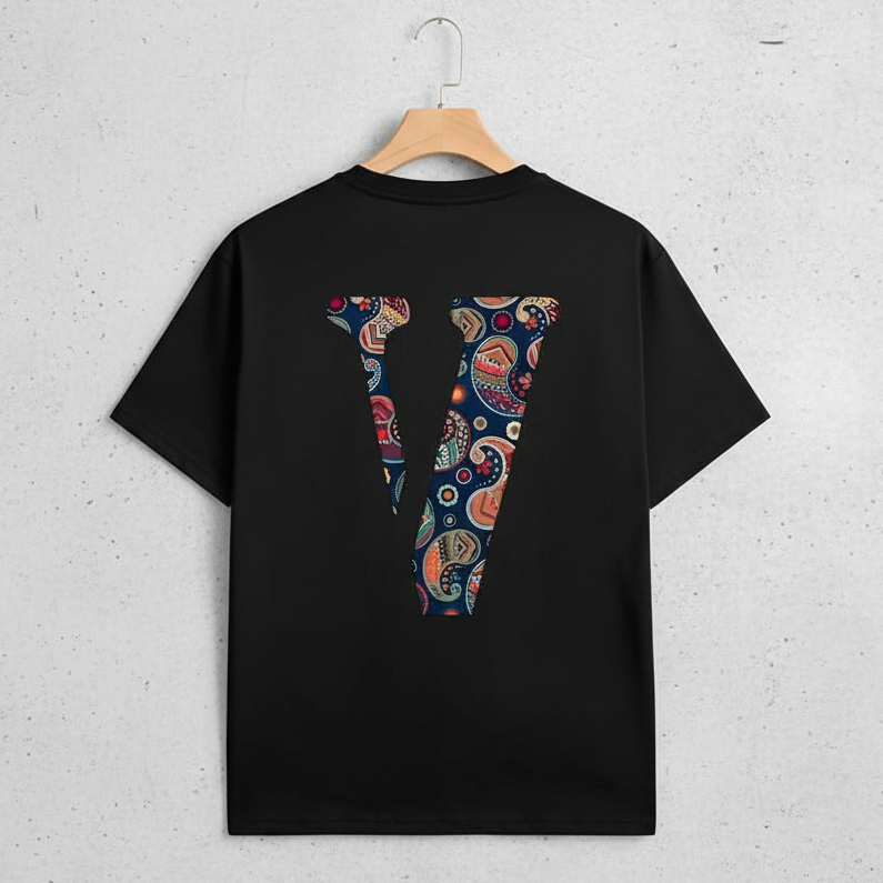 T-shirt noir dos
